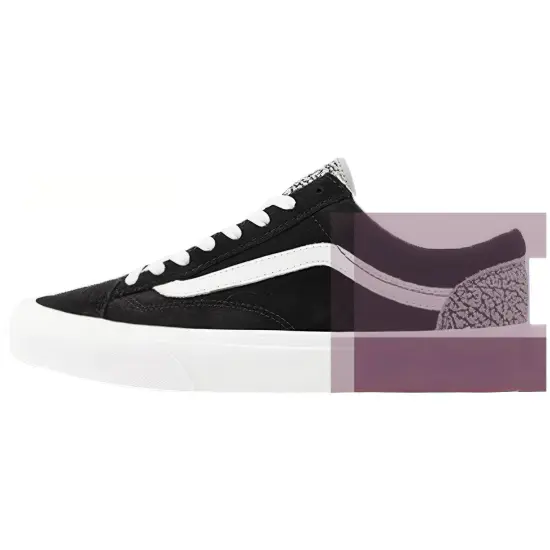 Vans Style 36 Skateboarding Shoes Unisex Low-top Black/Gray
