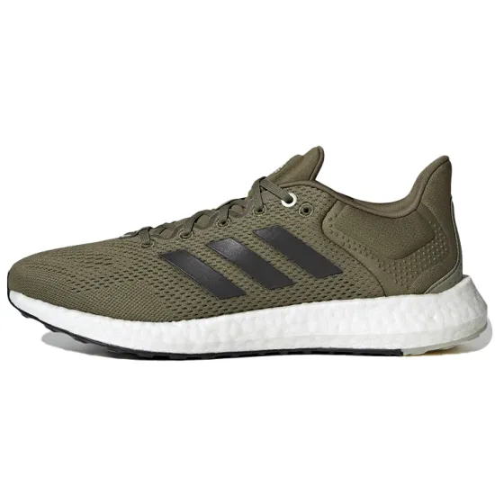 Adidas Pure Boost 21 Running Shoes Men Low-top Olive Green