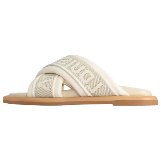 LOUIS VUITTON Bliss Slide Slippers Women's Beige