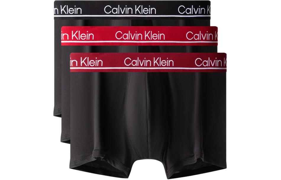 Мужские трусы CALVIN KLEIN Logo Jacquard Boxers (космический черный)
