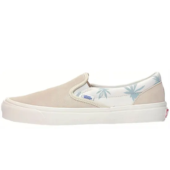 Vans Slip-On Modernica Light Blue Repeat Palm Leaf