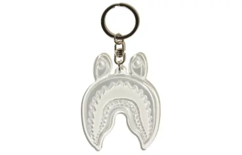 Bape Shark Reflective Keychain