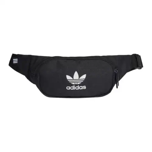 Adidas Originals Adidas Polyester Crossbody Bag, Sling Bag, Fanny Pack Unisex Pure Black