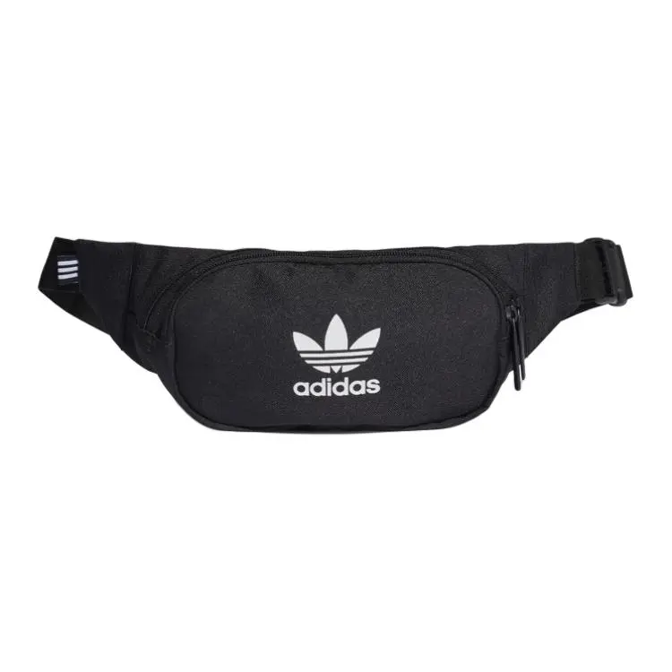Adidas Originals Adidas Polyester Crossbody Bag, Sling Bag, Fanny Pack Unisex Pure Black