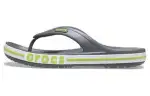 Crocs Bayaband Flip Flops 'Grey Green'