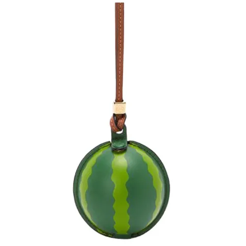 LOEWE Cow Leather Handbag Clutch Mini Women's Green