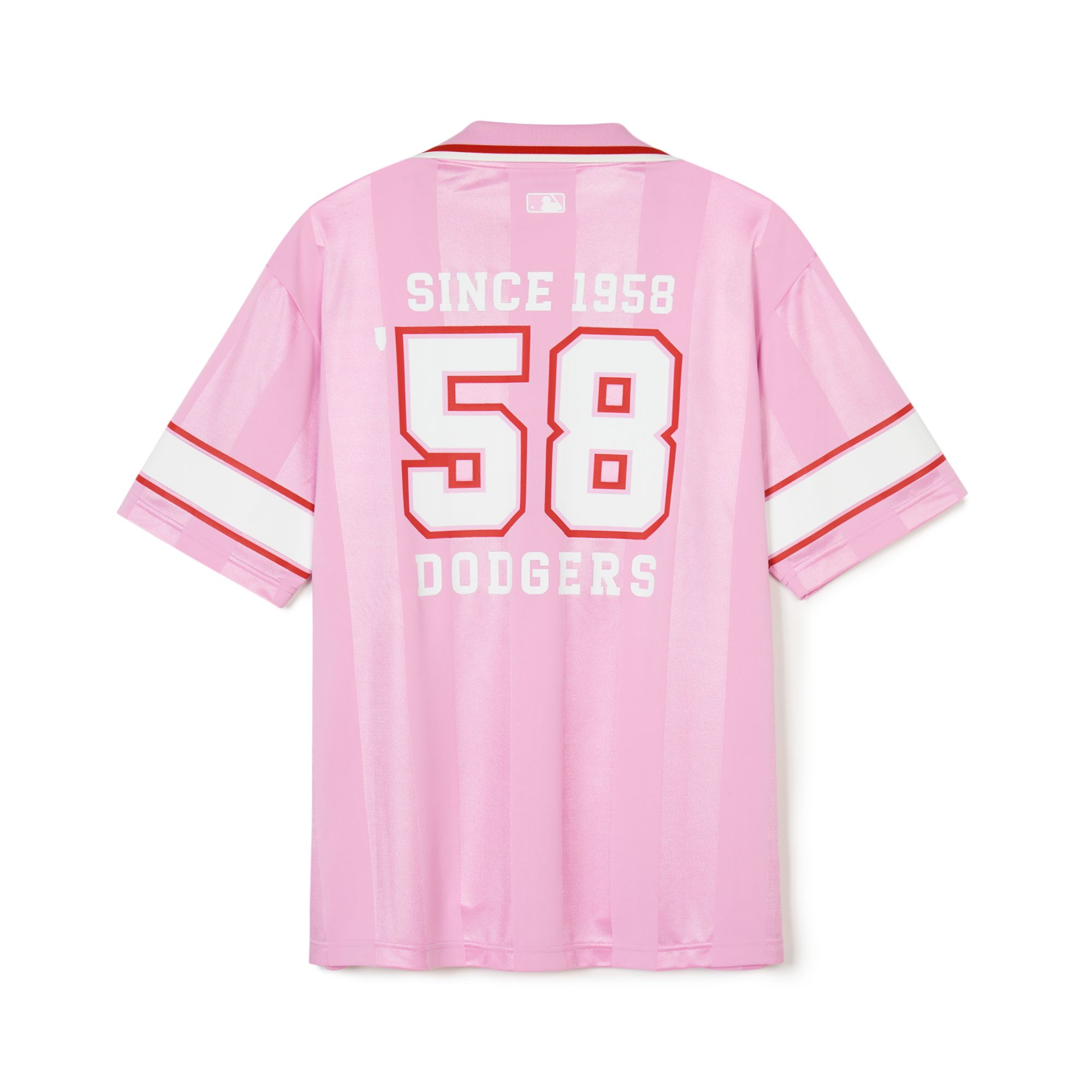 MLB Los Angeles Dodgers Retro Soccer Jerseys Women’s Pink