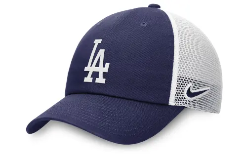 Nike Cotton Baseball Caps Men's Blue