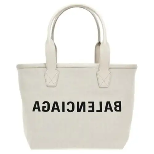 Balenciaga Cow Leather Tote Bag, Shopping Bag, Handbag Women's Light Umber