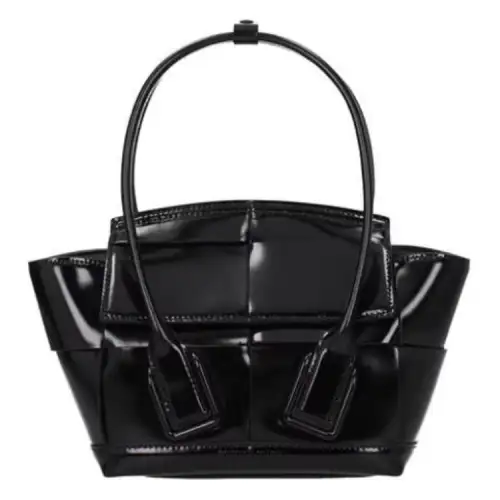 Bottega Veneta ARCO Leather Tote Bag, Shopping Bag, Shoulder Bag, Crossbody Bag, Handbag Mini Women's Black