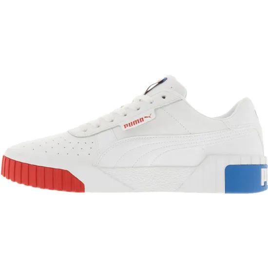 Puma Cali Series Skateboarding Shoes Women's Low-top White