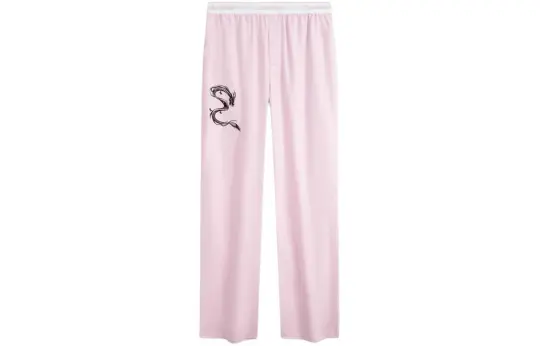 CALVIN KLEIN Pajama Pants Women's Velvet Pink