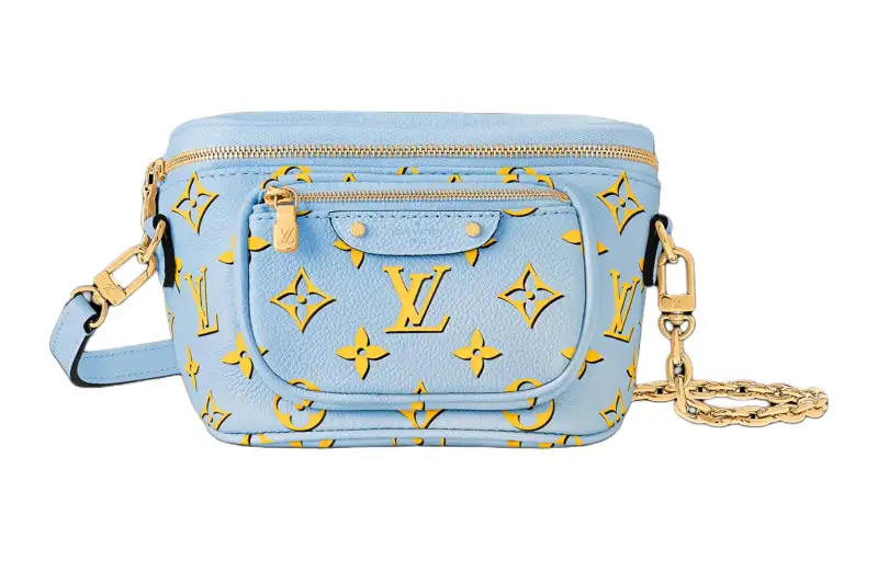 LOUIS VUITTON Mini Bumbag Baby Blue