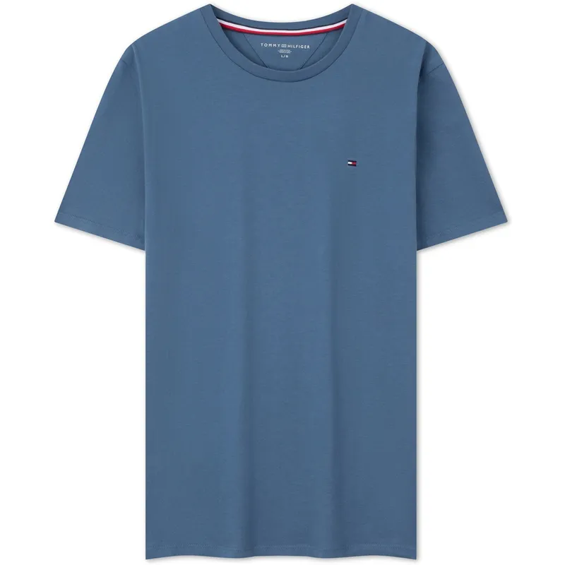 Tommy Hilfiger T-Shirts Men's Crew Neck Moderate