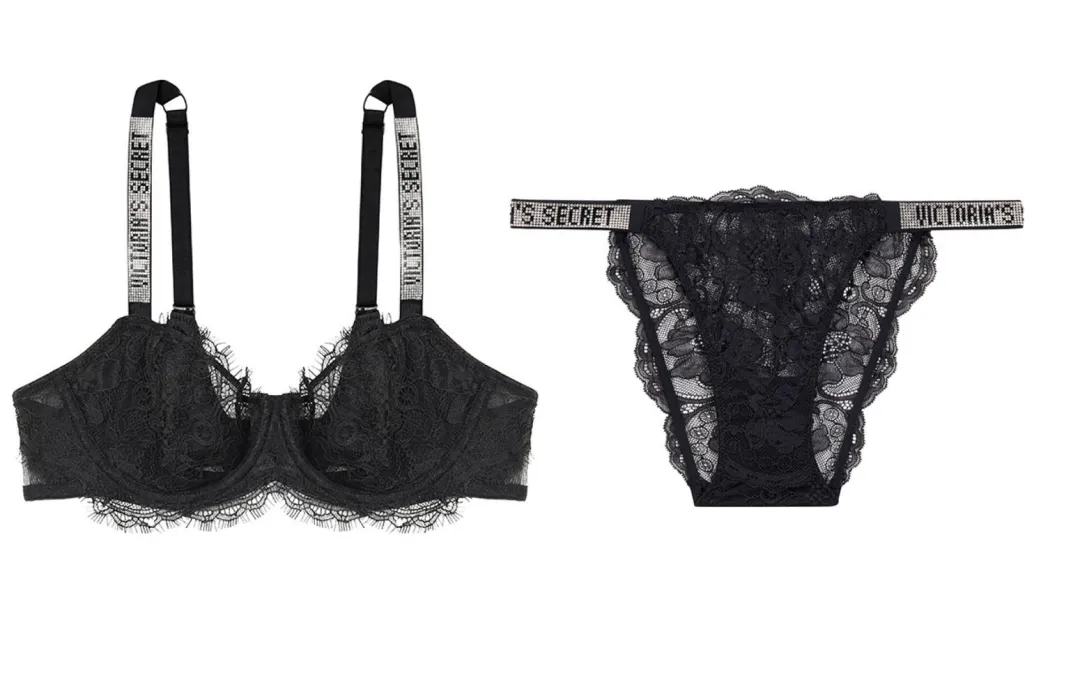 Victoria's Secret Underwear Set Women's Black