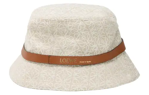 LOEWE Pre Owned 2010 Anagram Jacquard Bucket Hat