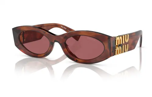 MIU MIU Oval Frame Sunglasses
