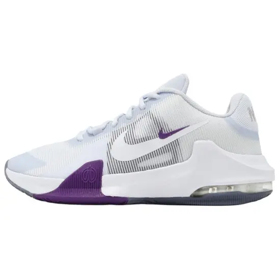 Nike Air Max Impact 4 Football Grey Barely Grape