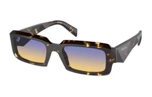 PRADA Rectangular Sunglasses Men's Tortoiseshell