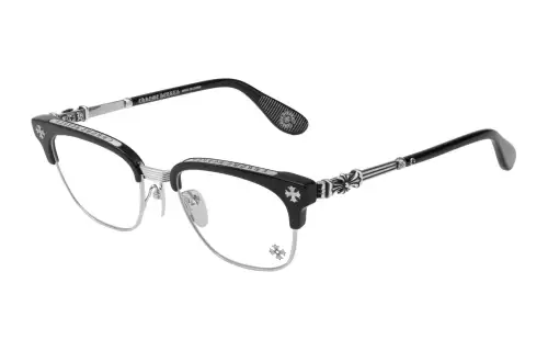 Chrome Hearts Minimalist Fashion Plate Frame Square Eyeglass Frames Unisex