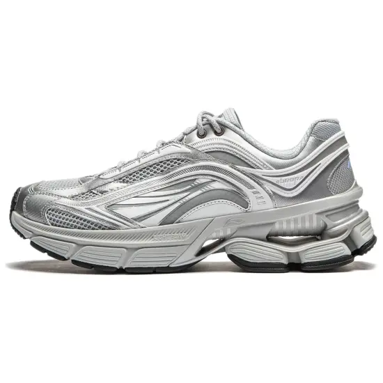 LINING Aurora RENEW Running Shoes Men Low-Top Silver