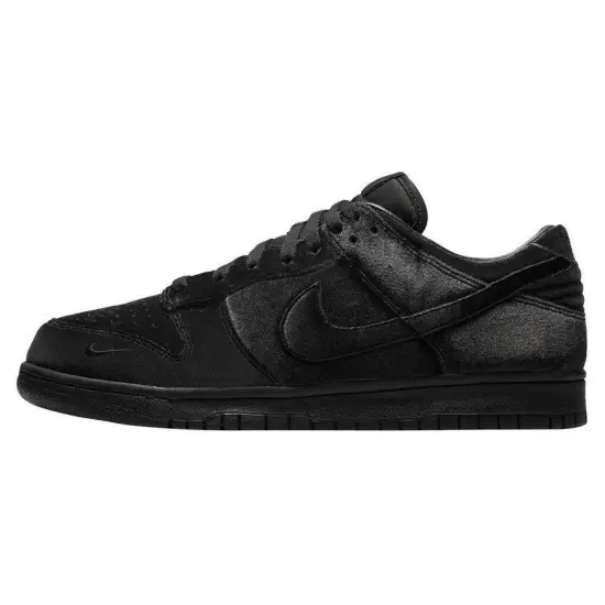 Dover Street Market X Nike Dunk Low Black Velvet