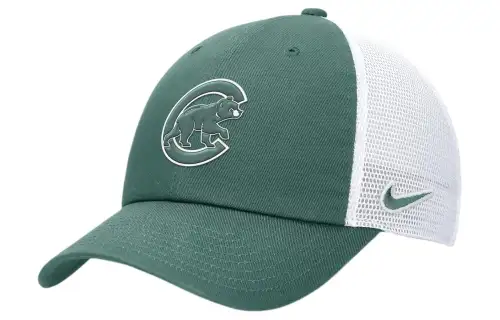 Nike Cotton Baseball Caps Men's Green