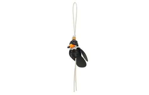 LOEWE Cow Leather Charms Unisex Black