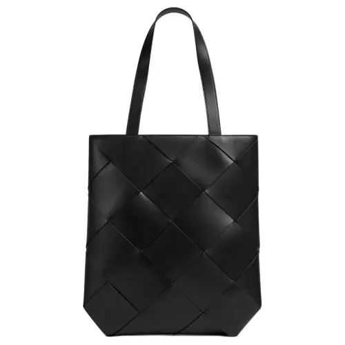 Bottega Veneta Calfskin Tote Bag, Shopping Bag, Shoulder Bag, Handbag Men's Dark Green