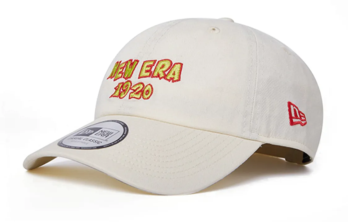 New Era Cotton Baseball Caps Unisex White
