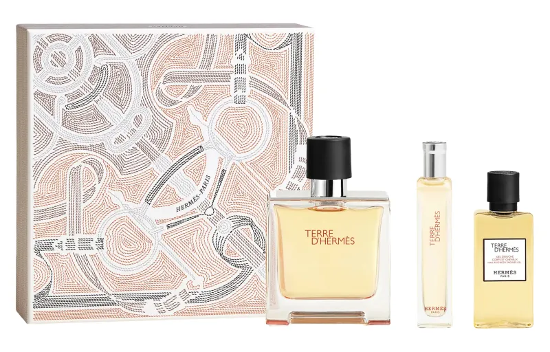 HERMES Perfume, set, 70 ml, 15 ml, 40 ml