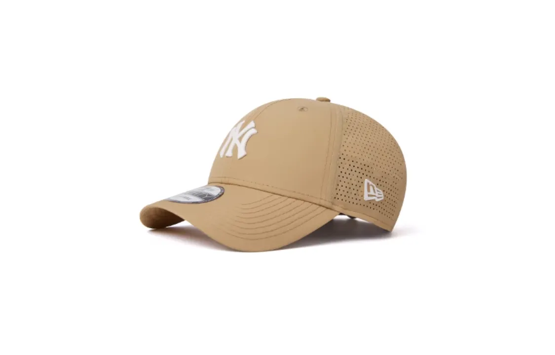 New Era Polyamide Baseball Caps Unisex Khaki