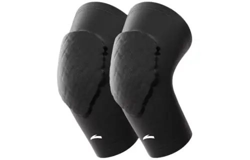 Football basketball children's polyurethane elastic safe comfortable breathable knee pads, for running, polyester, fall protection