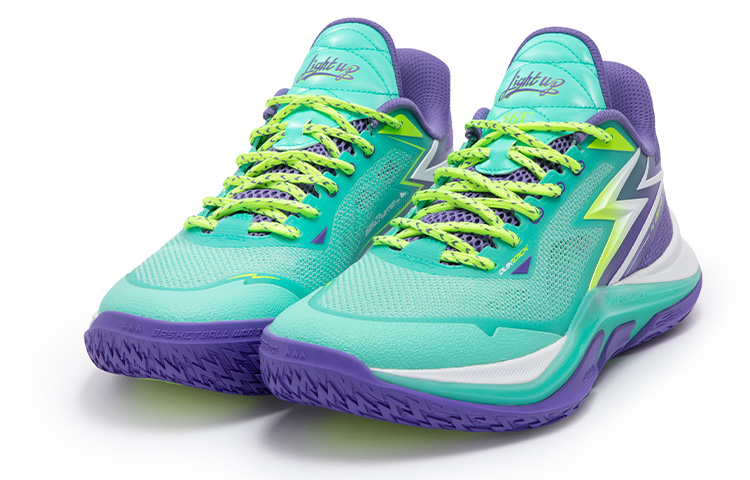 361° LIGHT UP 1 Game Ready Cushioning Slip Resistant Abrasion Resistant Breathable Low top Basketball Shoes Men’s