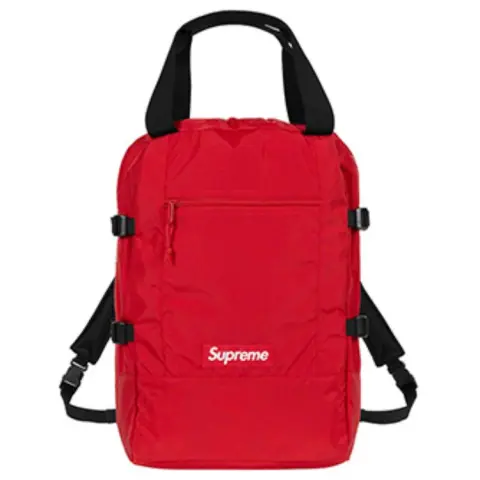 Supreme SS19 Nylon Backpack Unisex Red