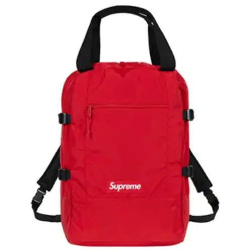 Supreme SS19 Nylon Backpack Unisex Red