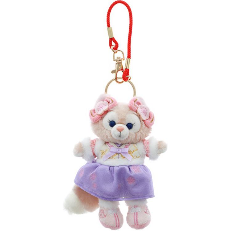 Disney Disney 2024 New Year Daffy and Friends Series Lina Belle 2024 New Year Series Companion and Comfort Doll Plush Pendant 10cm Height
