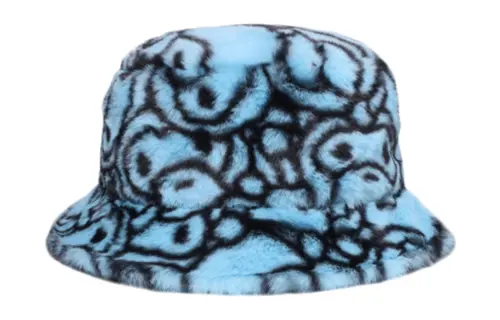 A BATHING APE Polyester Bucket Hats Kids' Light Blue