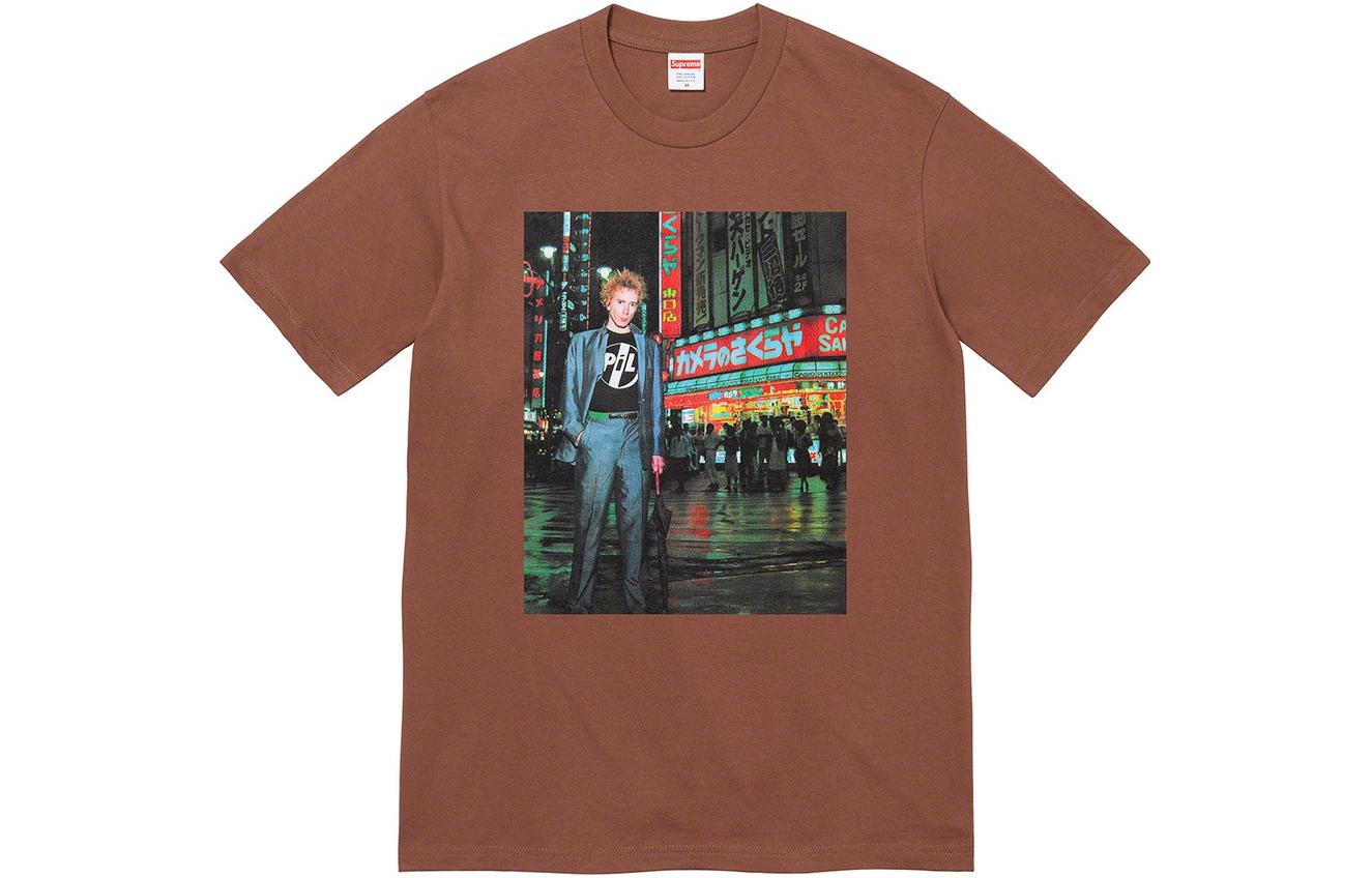 Футболка Supreme x public image ltd (белая)