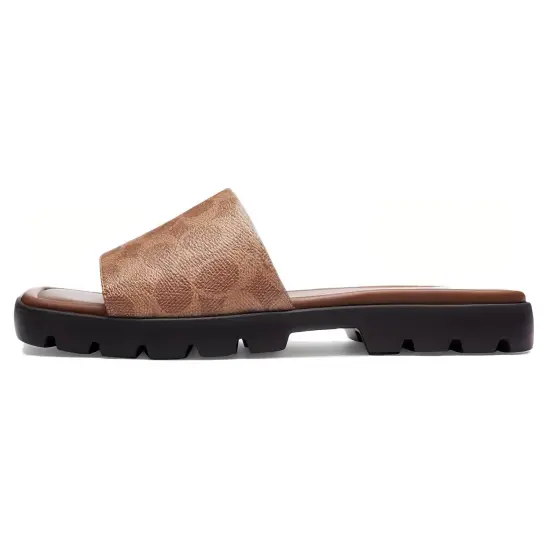 COACH Florence Leather Sandals