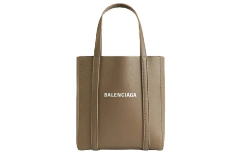 Balenciaga Everyday Cow Leather Tote Bag, Shopping Bag, Crossbody Bag Extra Small Women's Brown