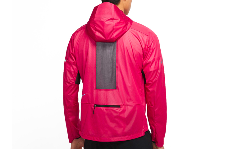 Мужская куртка Nike TECH PACK (кирпично-красная) — фото 2