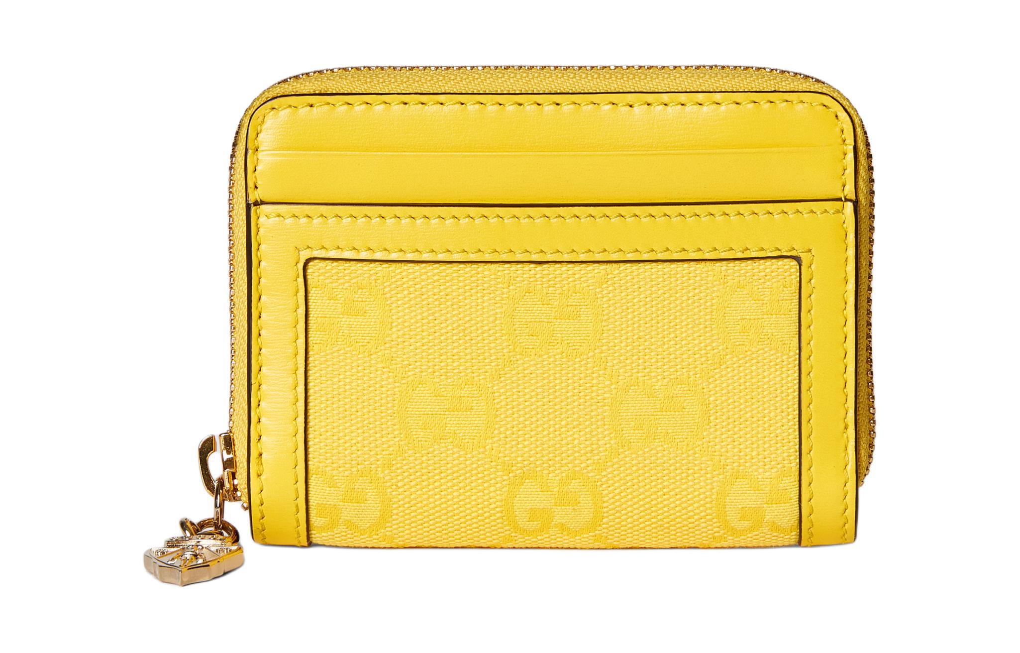Кошелек Gucci Ophidia мини (желтый)