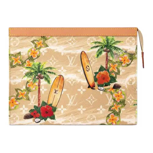 LOUIS VUITTON Pochette Voyage Monogram Surfin' Sand
