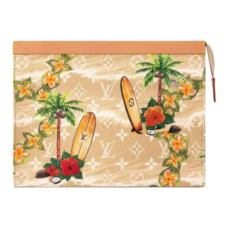 LOUIS VUITTON Pochette Voyage Monogram Surfin' Sand