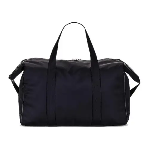THE ROW Top Zip Closure Nylon Handbag, Shoulder Bag, Crossbody Bag, Travel Bag Women's Black