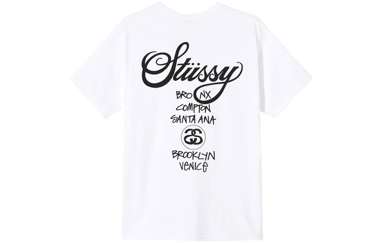 Футболка Stussy T (белый) — фото 2