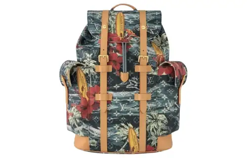 LOUIS VUITTON Christopher Mm Monogram Surfin' Navy Blue