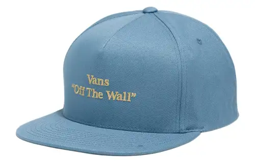 Vans Cotton Baseball Caps Unisex Blue