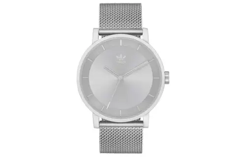 Adidas Wrist Watches Quartz Movement Stainless Steel Strap 40mm Silver Dial Unisex ['100', 301050]m Waterproof
